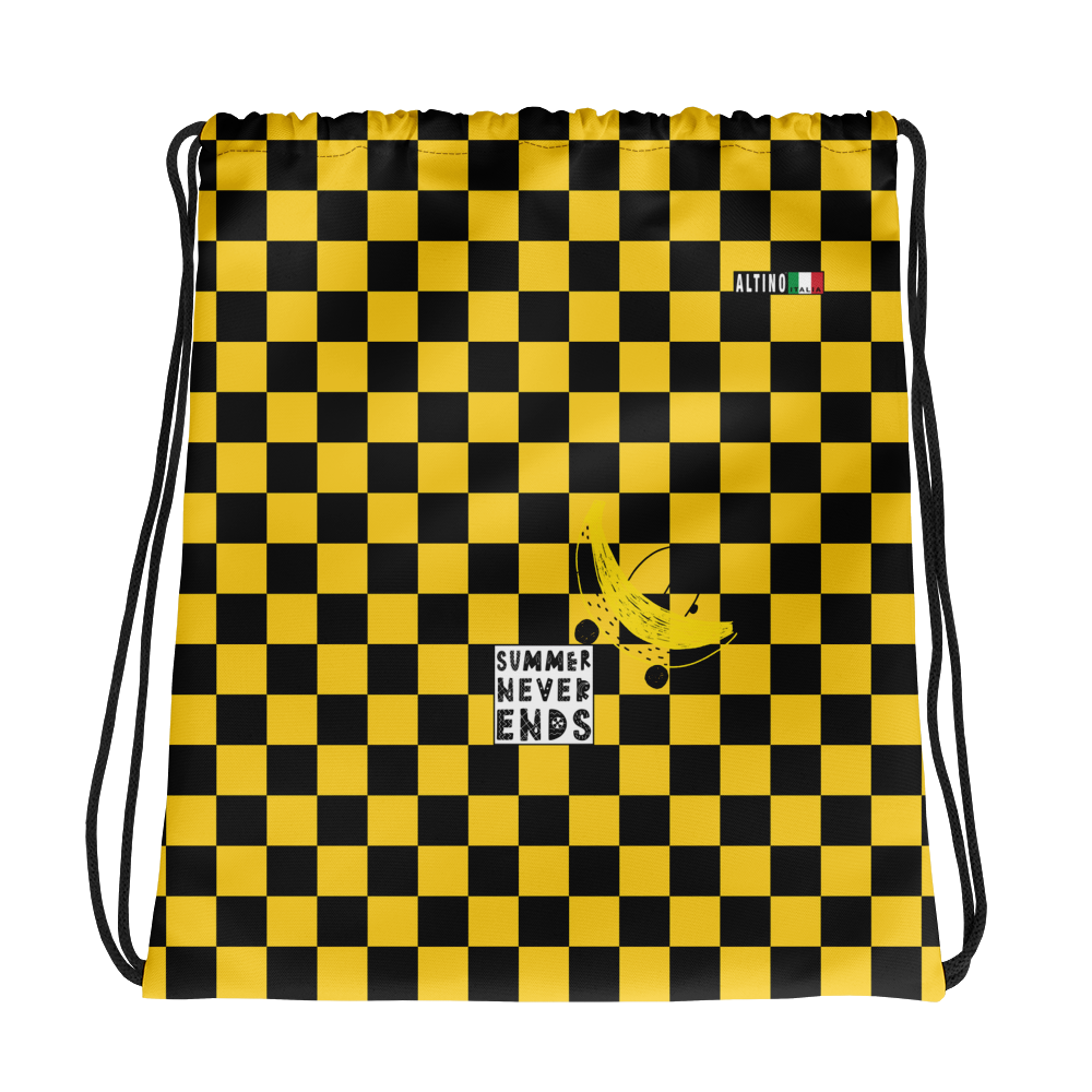 Amber - #3e38eda0 - Bananna Black - ALTINO Draw String Bag - Summer Never Ends Collection - Sports - Stop Plastic Packaging - #PlasticCops - Apparel - Accessories - Clothing For Girls - Women Handbags