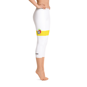 Amber - #d61c7cb0 - Pineapple - ALTINO Capri - Summer Never Ends Collection - Yoga - Stop Plastic Packaging - #PlasticCops - Apparel - Accessories - Clothing For Girls - Women Pants