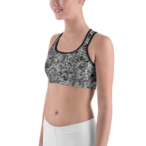 #f2f75480 - ALTINO Sports Bra - Noir Collection