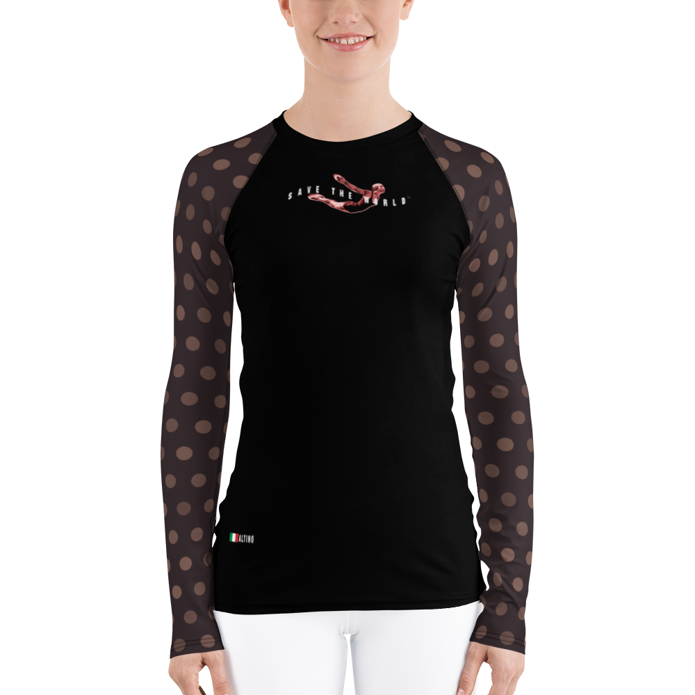 #94231482 - Black Chocolate Fudge Stracciatella - ALTINO Body Shirt - Gelato Collection