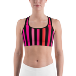 Black - #b1687382 - ALTINO Sports Bra - VIBE Collection - Stop Plastic Packaging - #PlasticCops - Apparel - Accessories - Clothing For Girls -