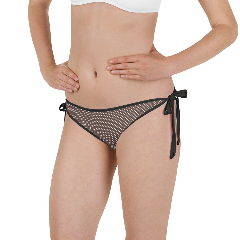 #2d5b3900 - Dark Chocolate And Guava - ALTINO Reversible Bikini Swim Bottom