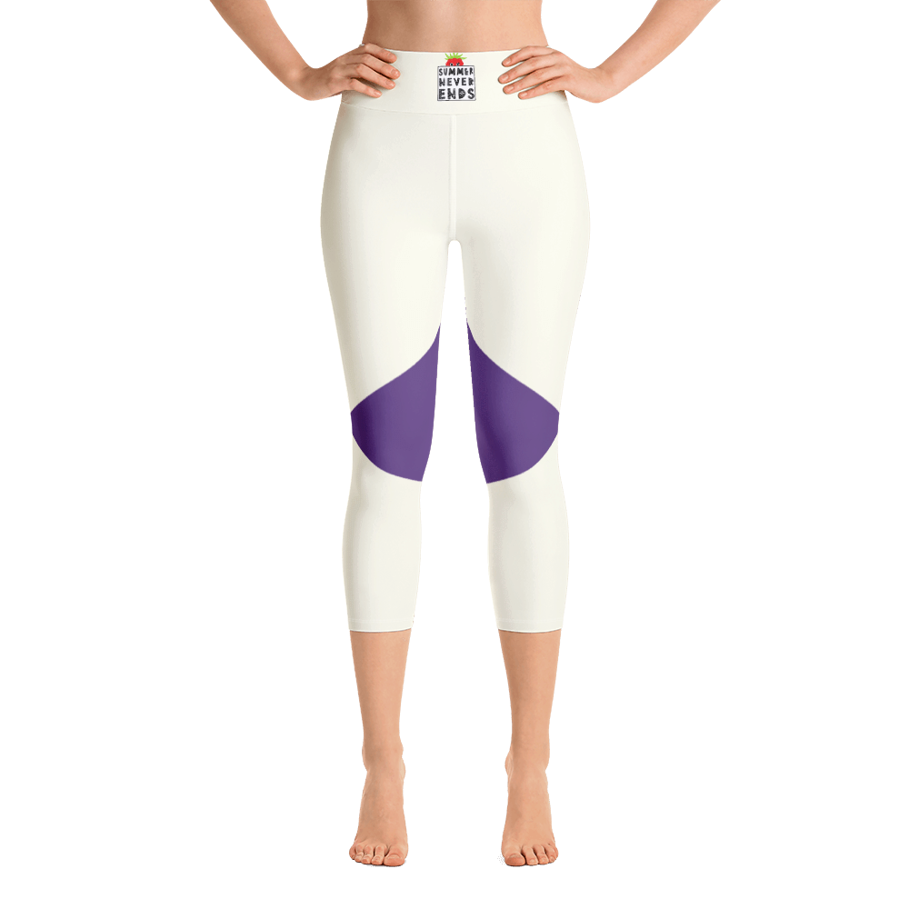 Violet - #d9734bb0 - Grape - ALTINO Yoga Capri - Summer Never Ends Collection - Stop Plastic Packaging - #PlasticCops - Apparel - Accessories - Clothing For Girls - Women Pants