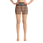 Vermilion - #1db7ea80 - ALTINO Yoga Shorts - Klasik Collection - Stop Plastic Packaging - #PlasticCops - Apparel - Accessories - Clothing For Girls - Women Pants