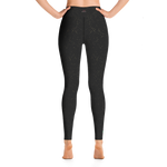 #14716a80 - Black Magic Touch Of Gold - ALTINO Yoga Pants - Gritty Girl Collection