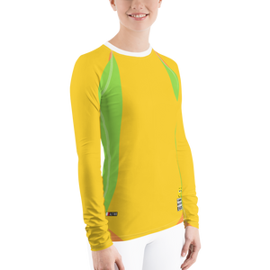 Vermilion - #9a028ab0 - Bananna Cantaloupe Green Apple - ALTINO Body Shirt - Stop Plastic Packaging - #PlasticCops - Apparel - Accessories - Clothing For Girls - Women Tops