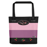 Crimson - #a9a6d1a0 - Strawberry Black Raspberry Stracciatella - ALTINO Tote Bag - Sports - Stop Plastic Packaging - #PlasticCops - Apparel - Accessories - Clothing For Girls - Women Handbags
