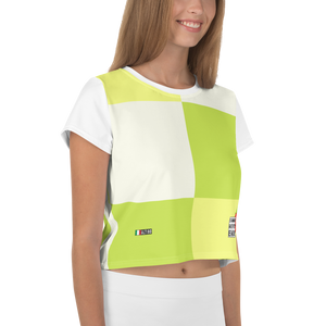 #87bce0b0 - Kiwi Pear And Cream - ALTINO Crop Tees - Summer Never Ends Collection