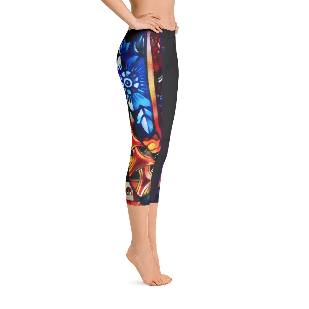 Black - #8c2ad7a0 - ALTINO Senshi Capri - Senshi Girl Collection - Yoga - Stop Plastic Packaging - #PlasticCops - Apparel - Accessories - Clothing For Girls - Women Pants