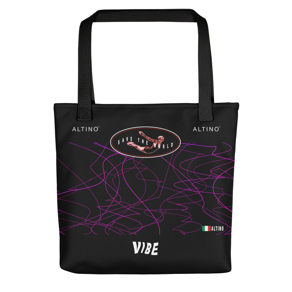 Black - #75541ca0 - ALTINO Tote Bag - VIBE Collection - Sports - Stop Plastic Packaging - #PlasticCops - Apparel - Accessories - Clothing For Girls - Women Handbags