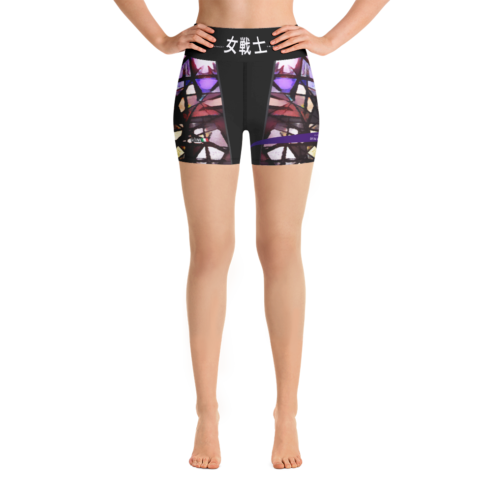 #b2e127a0 - ALTINO Senshi Yoga Shorts - Senshi Girl Collection