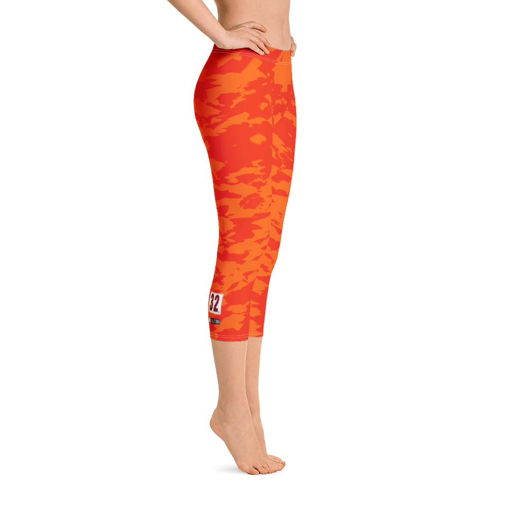 Red - #6a9f2cd0 - Orange Maraschino Cherry Frost - ALTINO Capri - Team GIRL Player - Yoga - Stop Plastic Packaging - #PlasticCops - Apparel - Accessories - Clothing For Girls - Women Pants