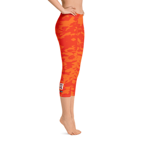 Red - #6a9f2cd0 - Orange Maraschino Cherry Frost - ALTINO Capri - Team GIRL Player - Yoga - Stop Plastic Packaging - #PlasticCops - Apparel - Accessories - Clothing For Girls - Women Pants