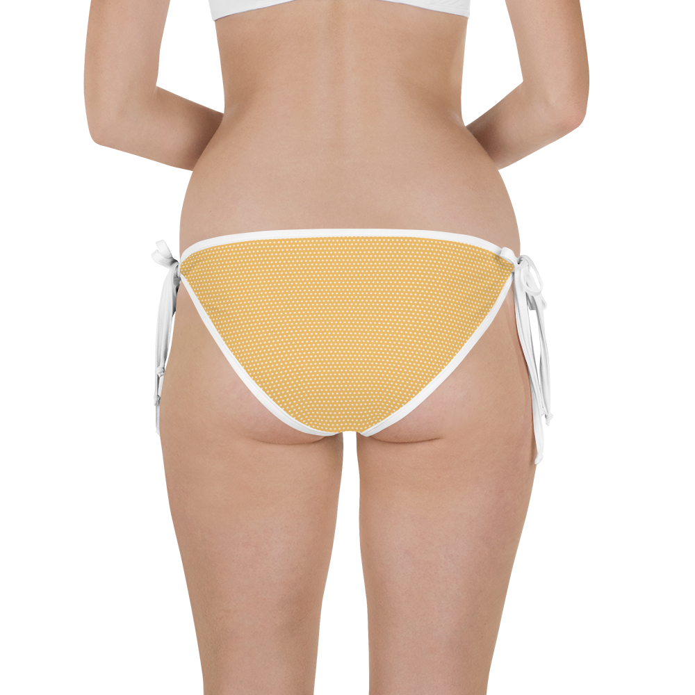 #96190800 - Lime And Apricot - ALTINO Reversible Bikini Swim Bottom - Gelato Collection