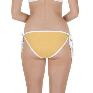 #96190800 - Lime And Apricot - ALTINO Reversible Bikini Swim Bottom - Gelato Collection