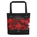 Red - #f56adda0 - Every Cherry Sweet And Merry Ripple - ALTINO Tote Bag - Gelato Collection - Sports - Stop Plastic Packaging - #PlasticCops - Apparel - Accessories - Clothing For Girls - Women Handbags