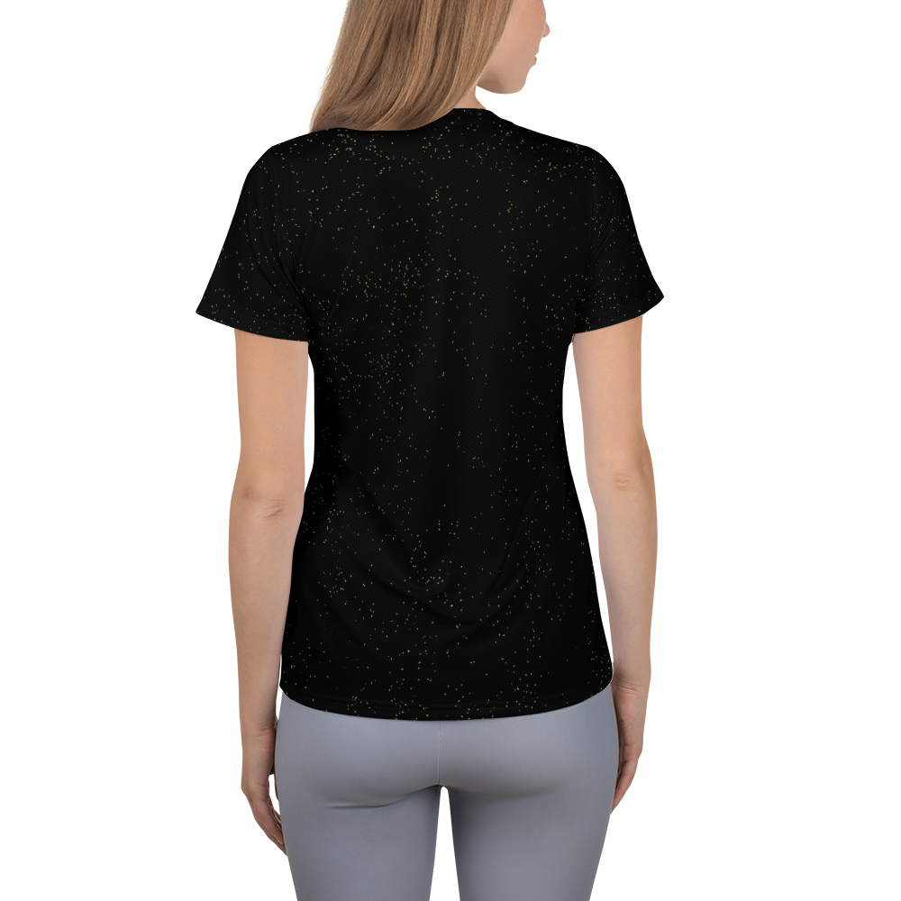 #7771c400 - Black Magic Touch Of Gold - ALTINO Mesh Shirts - Gritty Girl Collection