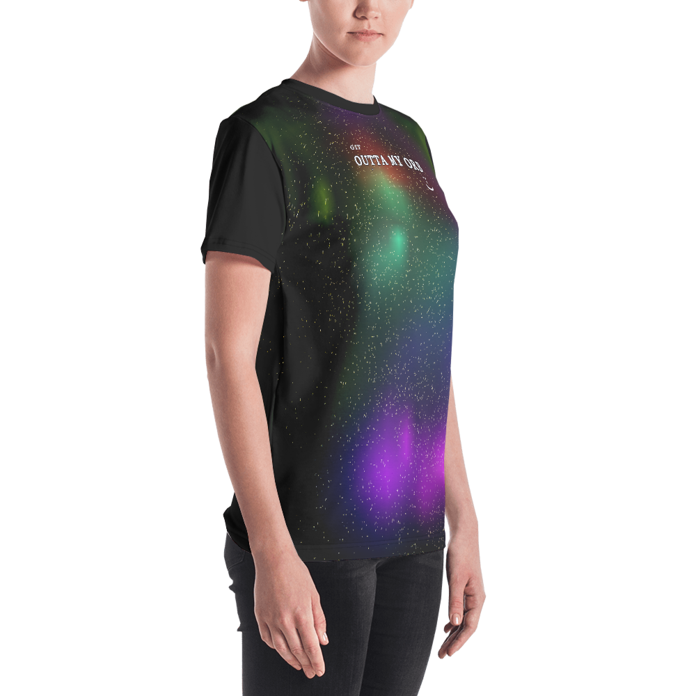 Black - #a1e6a320 - Gritty Girl Orb 759252 - ALTINO Crew Neck T - Shirt - Gritty Girl Collection - Stop Plastic Packaging - #PlasticCops - Apparel - Accessories - Clothing For Girls - Women Tops