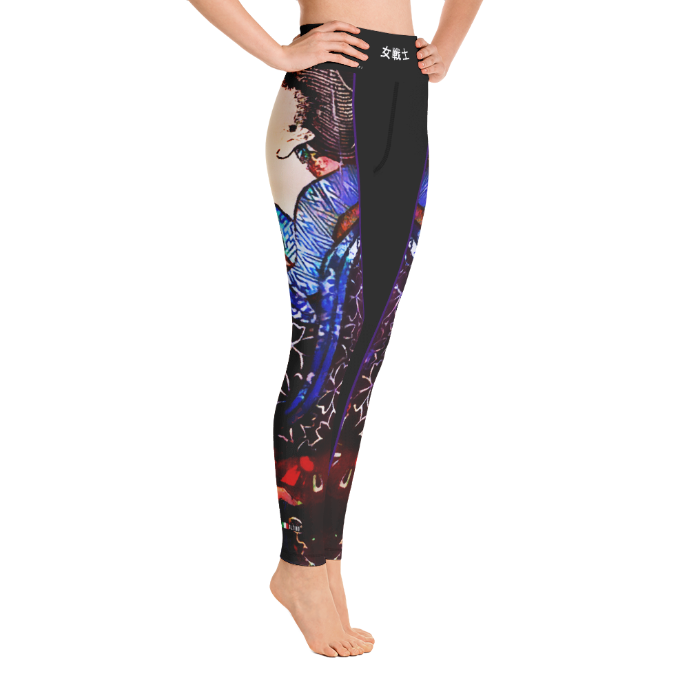 Black - #26f47ca0 - ALTINO Senshi Yoga Pants - Senshi Girl Collection - Stop Plastic Packaging - #PlasticCops - Apparel - Accessories - Clothing For Girls - Women