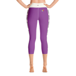 #2483df30 - Grape - ALTINO Yoga Capri - Summer Never Ends Collection