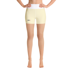 #b927df90 - Pineapple Surprise - ALTINO Yummy Yoga Shorts - Gelato Collection