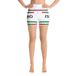 White - #2b961eb0 - Viva Italia Art Commission Number 78 - ALTINO Yoga Shorts - Stop Plastic Packaging - #PlasticCops - Apparel - Accessories - Clothing For Girls - Women Pants
