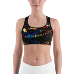 Black - #80e9c380 - ALTINO Senshi Sports Bra - Senshi Girl Collection - Stop Plastic Packaging - #PlasticCops - Apparel - Accessories - Clothing For Girls -