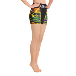 Black - #cf6c81a0 - ALTINO Senshi Yoga Shorts - Senshi Girl Collection - Stop Plastic Packaging - #PlasticCops - Apparel - Accessories - Clothing For Girls - Women Pants