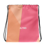 #ffca7ca0 - Orange Cream Peach Strawberry - ALTINO Draw String Bag