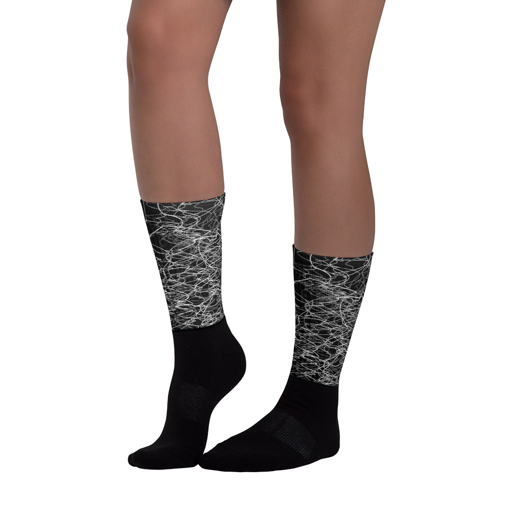 Black - #873e2680 - ALTINO Designer Socks - Noir Collection - Stop Plastic Packaging - #PlasticCops - Apparel - Accessories - Clothing For Girls - Women Footwear