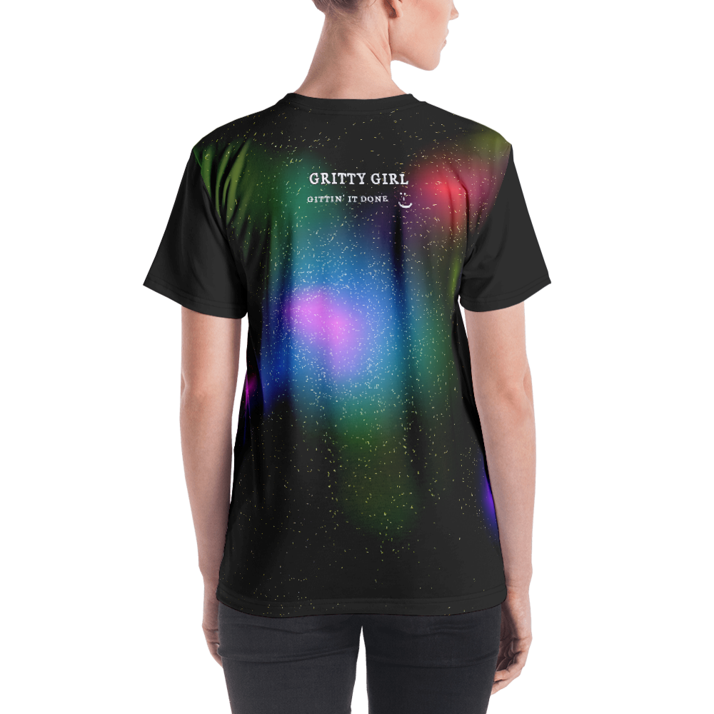 #4a6b3e20 - Gritty Girl Orb 460459 - ALTINO Crew Neck T - Shirt - Gritty Girl Collection