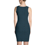 #6d95df00 - Tribal Sea Girl - ALTINO Fitted Dress - Earth Collection