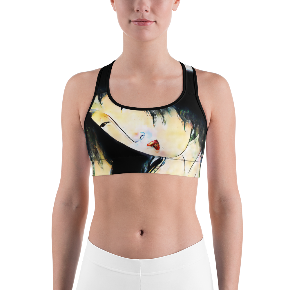 Black - #6e6a5980 - ALTINO Senshi Sports Bra - Senshi Girl Collection - Stop Plastic Packaging - #PlasticCops - Apparel - Accessories - Clothing For Girls -