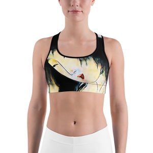 Black - #6e6a5980 - ALTINO Senshi Sports Bra - Senshi Girl Collection - Stop Plastic Packaging - #PlasticCops - Apparel - Accessories - Clothing For Girls -