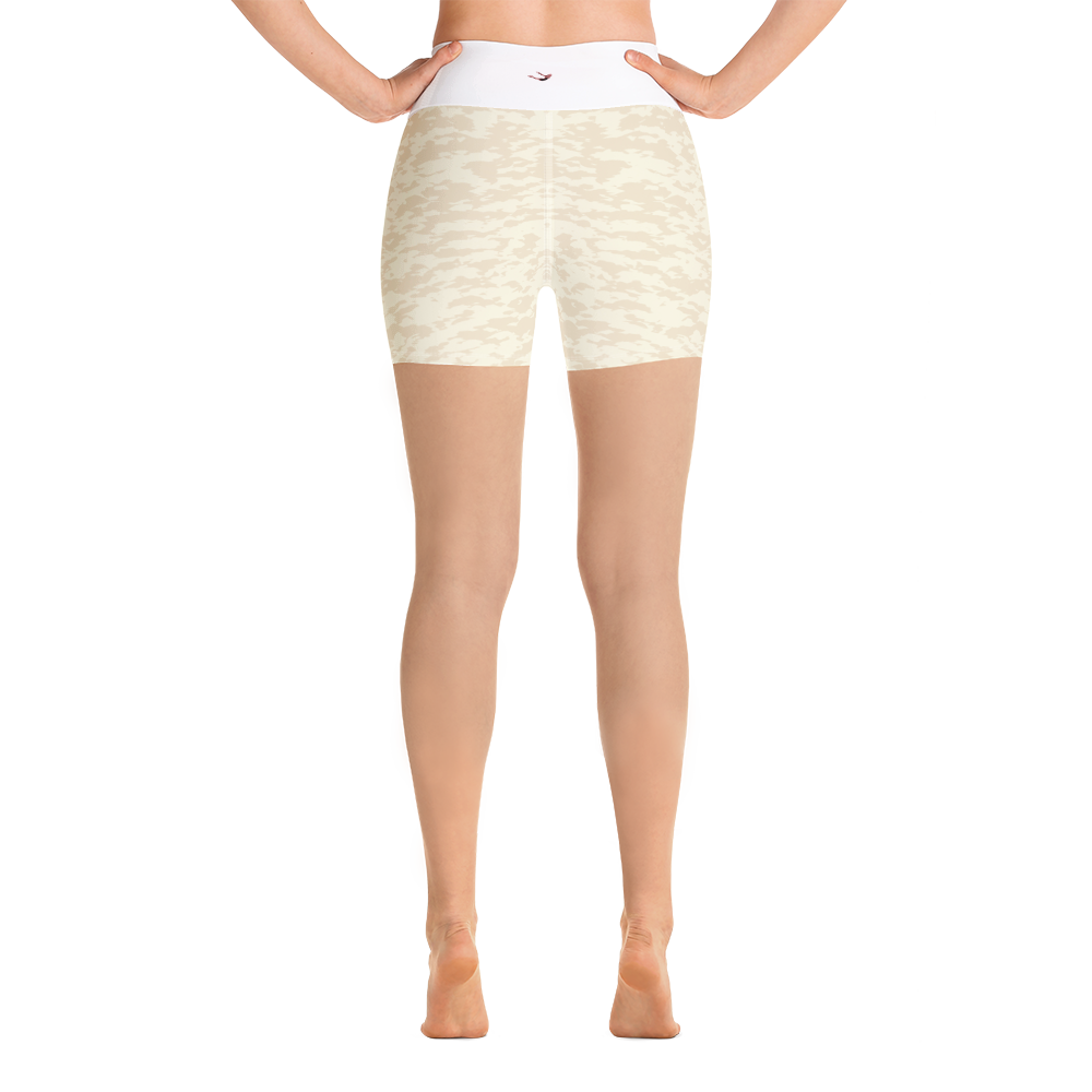 #ad31ed90 - Apple Lemon Sorbet - ALTINO Yummy Yoga Shorts - Gelato Collection