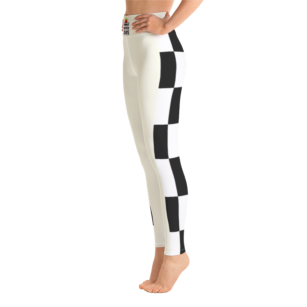 #8c3a2fa0 - Black White - ALTINO Yoga Pants - Summer Never Ends Collection