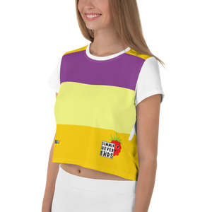 #b17267b0 - Mango Grape Pear - ALTINO Crop Tees - Summer Never Ends Collection