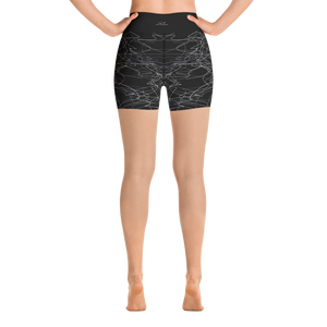 #d5af7b80 - ALTINO Yoga Shorts - Noir Collection