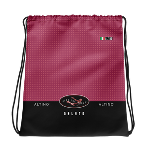 Crimson - #130380a0 - Plum Peppermint Sorbet - ALTINO Draw String Bag - Gelato Collection - Sports - Stop Plastic Packaging - #PlasticCops - Apparel - Accessories - Clothing For Girls - Women Handbags