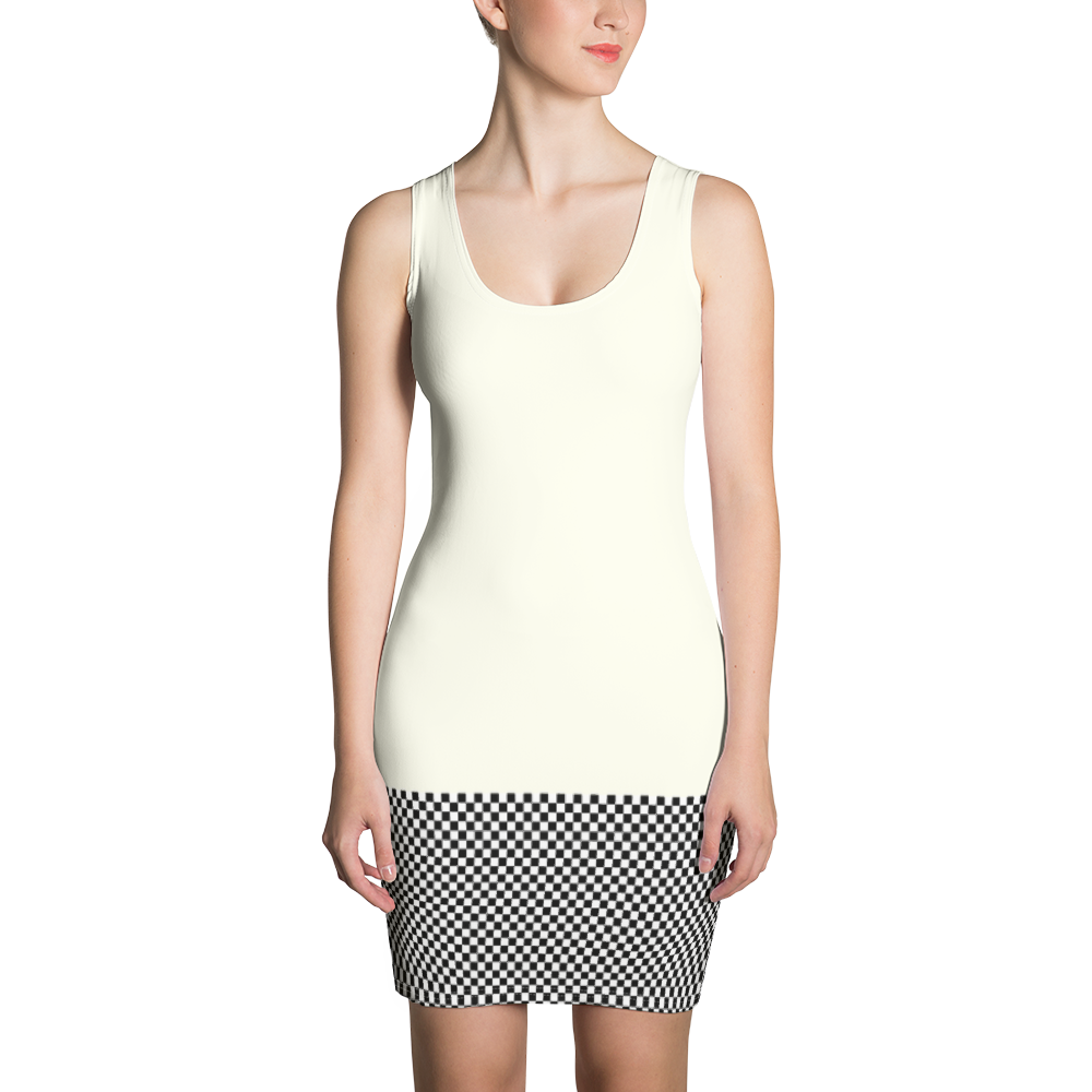 Black - #950f1f20 - Black White - ALTINO Fitted Dress - Summer Never Ends Collection - Stop Plastic Packaging - #PlasticCops - Apparel - Accessories - Clothing For Girls - Women Dresses