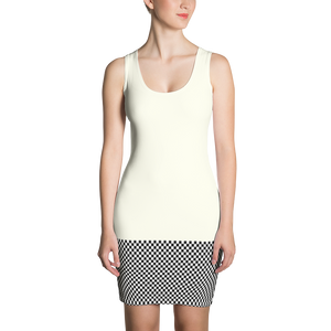 Black - #950f1f20 - Black White - ALTINO Fitted Dress - Summer Never Ends Collection - Stop Plastic Packaging - #PlasticCops - Apparel - Accessories - Clothing For Girls - Women Dresses