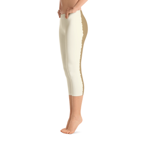 #e3c6d1d0 - Lemon Macchiato Sorbet - ALTINO Sport Capri Leggings - Team GIRL Player