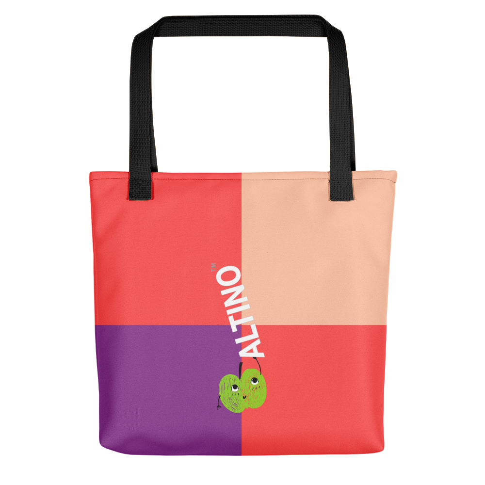 #a14ed2a0 - Peach Grapefruit Grape Blueberry - ALTINO Tote Bag