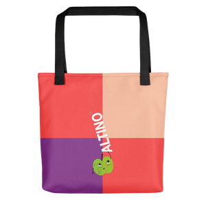 #a14ed2a0 - Peach Grapefruit Grape Blueberry - ALTINO Tote Bag