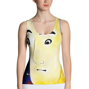 Black - #d9039690 - ALTINO Senshi Fitted Tank Top - Senshi Girl Collection - Stop Plastic Packaging - #PlasticCops - Apparel - Accessories - Clothing For Girls - Women Tops