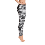 Amber - #a85ac4c0 - Gray Ripple - ALTINO Fashion Sports Leggings - Team GIRL Player - Fitness - Stop Plastic Packaging - #PlasticCops - Apparel - Accessories - Clothing For Girls - Women Pants