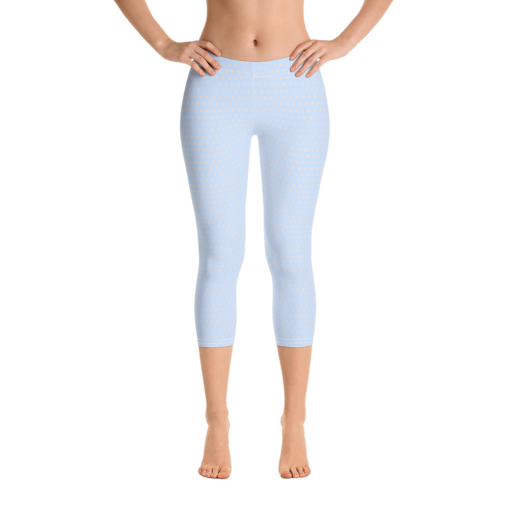 #0e0a0f90 - Vanilla Bean Milk Chocolate Swirl - ALTINO Sport Capri Leggings