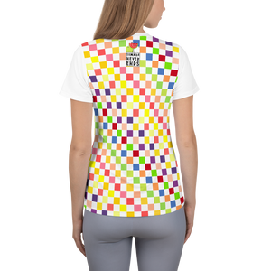 #65df71b0 - Fruit White - ALTINO Mesh Shirts - Summer Never Ends Collection