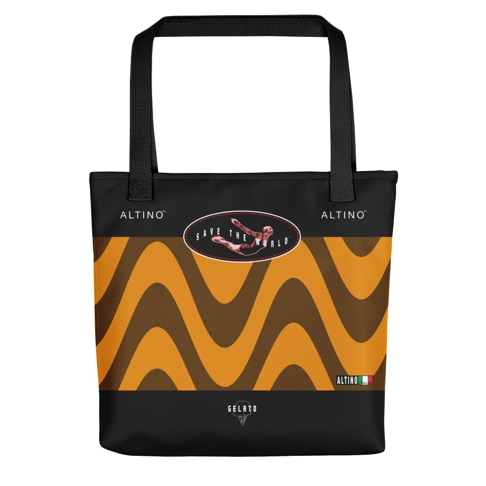 Orange - #c7c045a0 - Deep Apricot Peach Sorbet - ALTINO Tote Bag - Gelato Collection - Sports - Stop Plastic Packaging - #PlasticCops - Apparel - Accessories - Clothing For Girls - Women Handbags