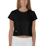 Black - #45d7d980 - ALTINO Crop Tees - Noir Collection - Stop Plastic Packaging - #PlasticCops - Apparel - Accessories - Clothing For Girls - Women Tops